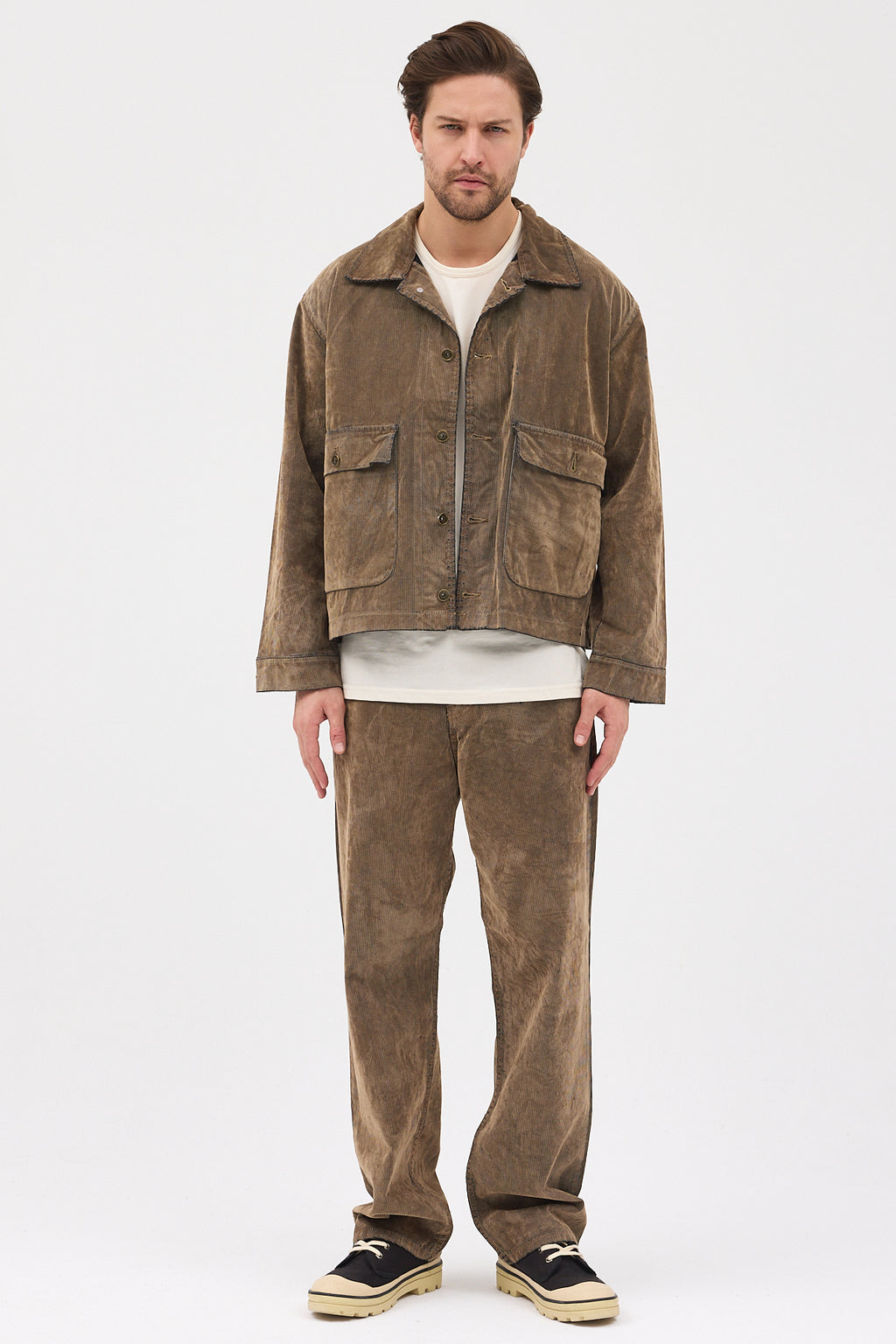 Cosplay Denim Flok Trucker Ceket