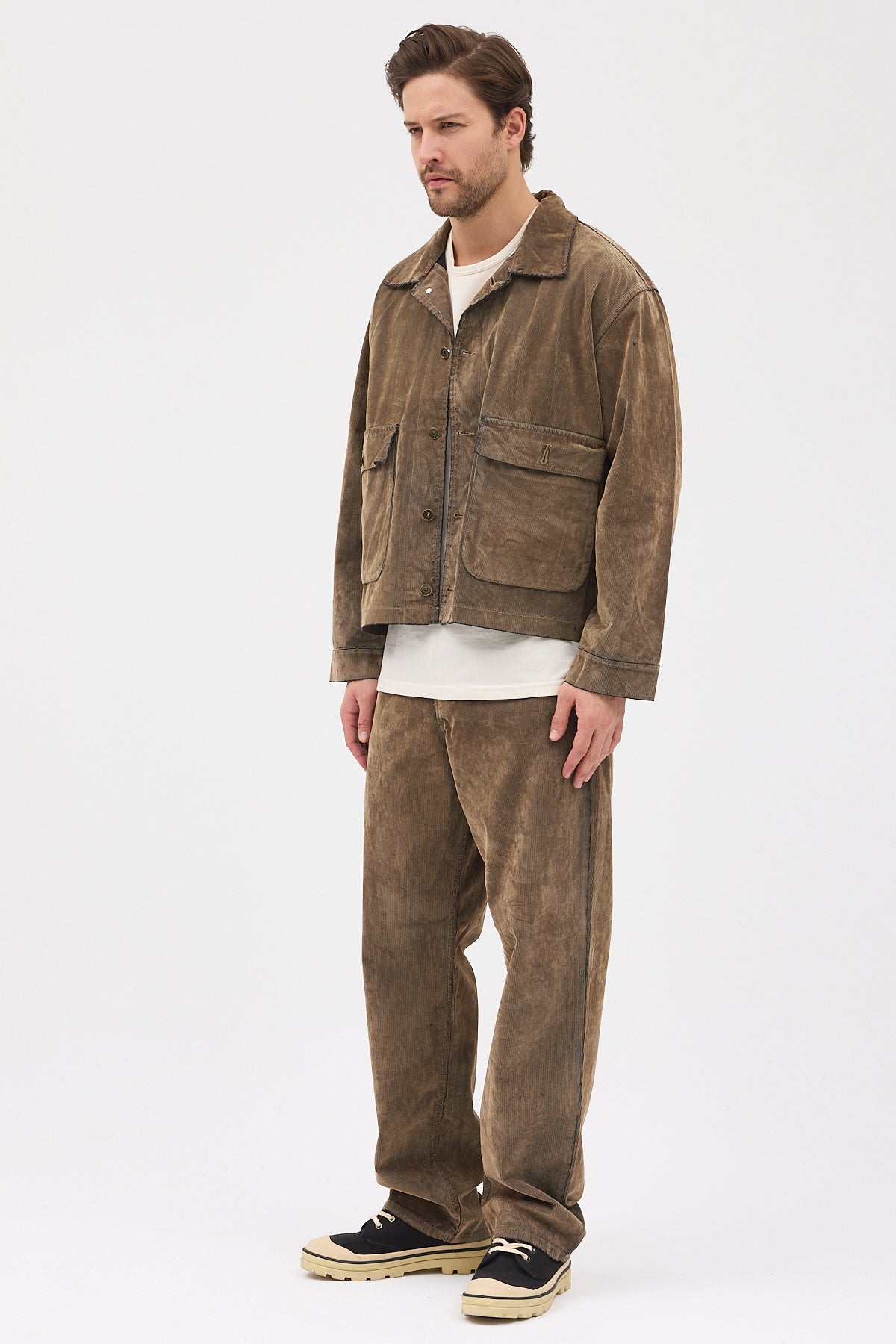 Cosplay Denim Flok Trucker Ceket