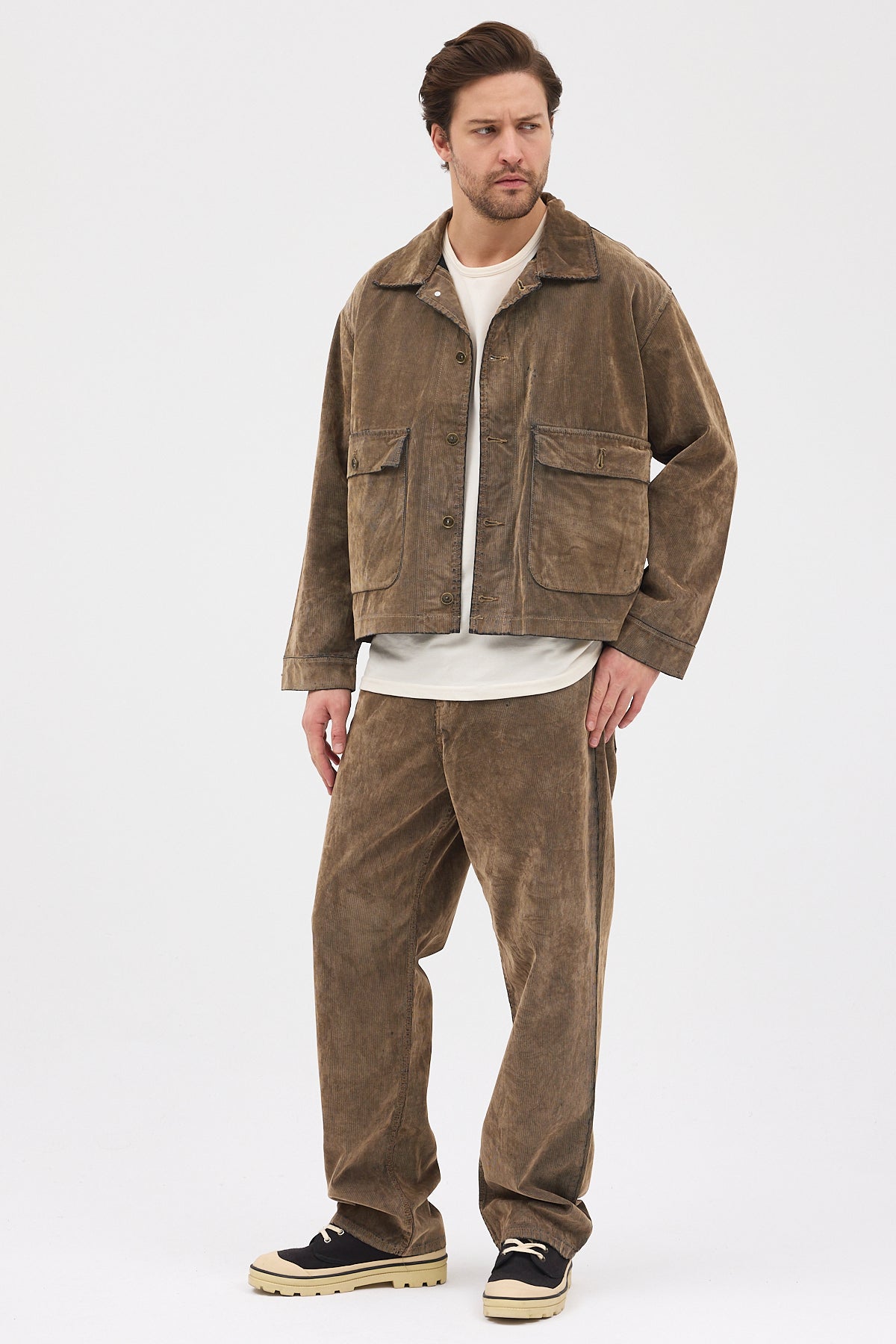 Cosplay Denim Flok Trucker Ceket