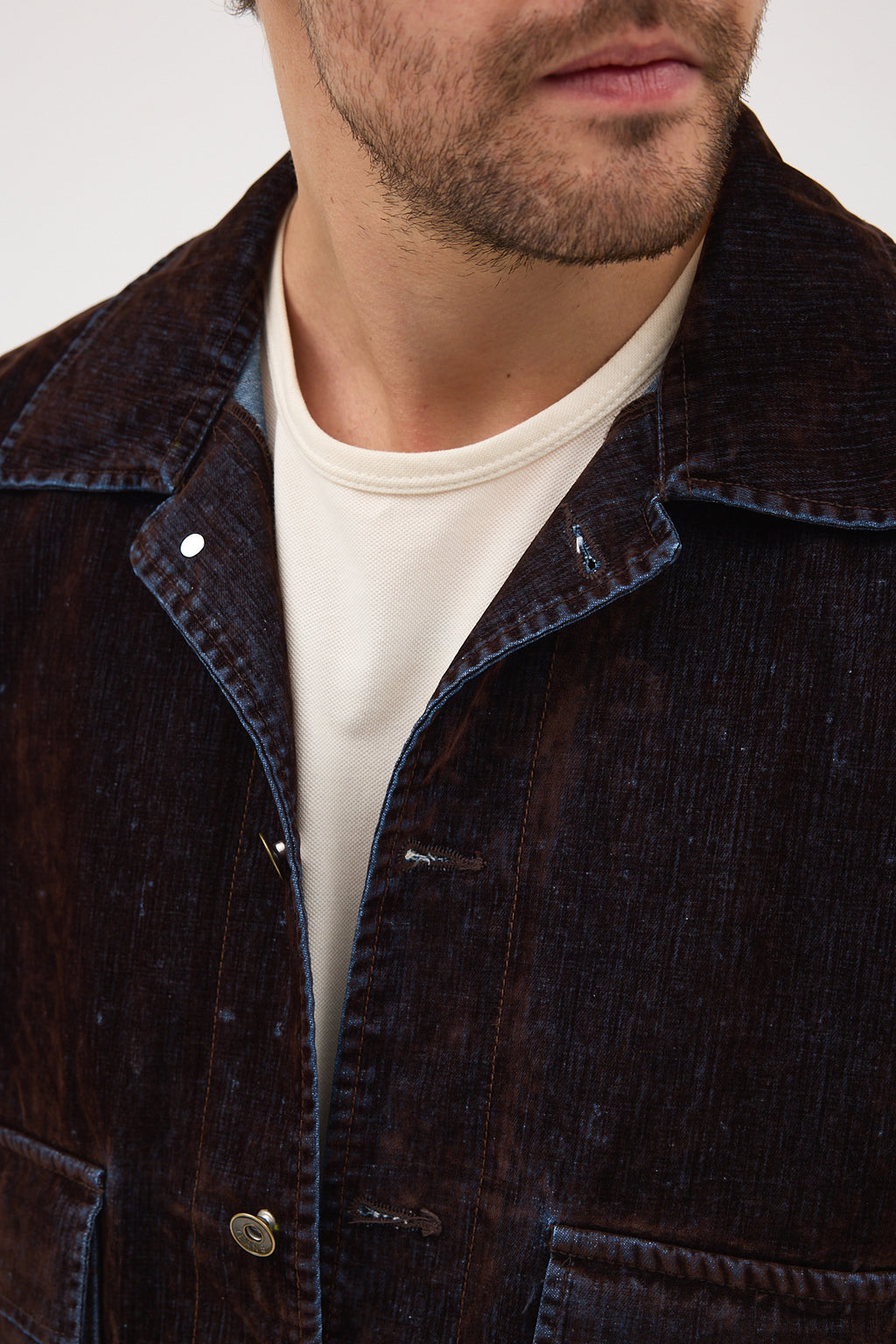 Cosplay Denim Flok Trucker Ceket