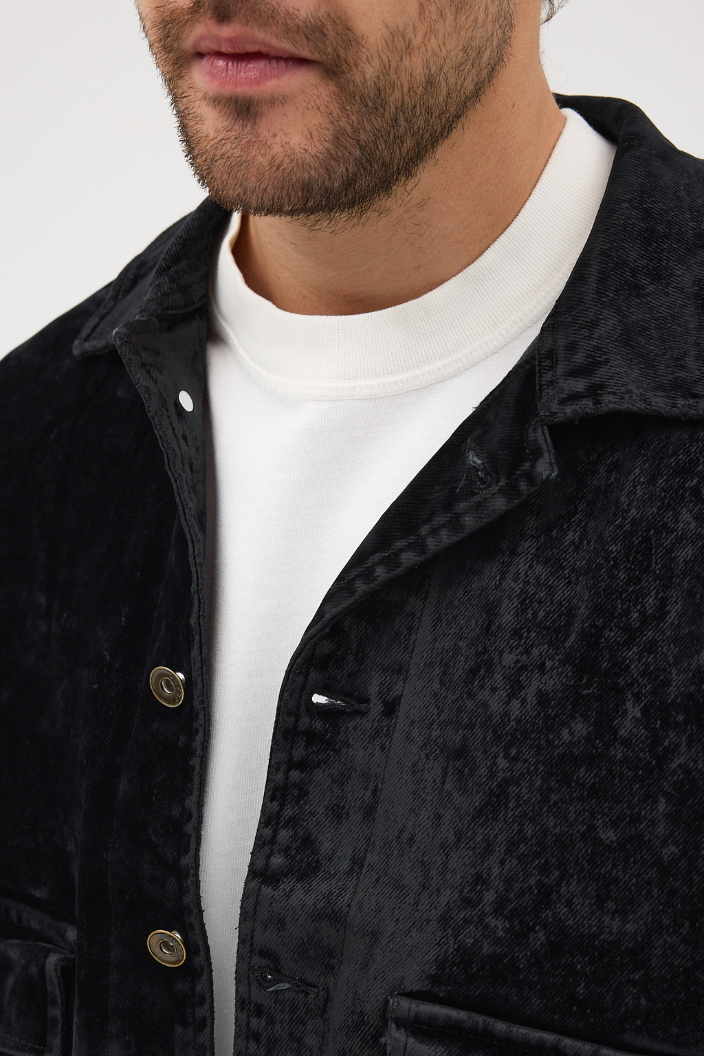 Cosplay Denim Flok Trucker Ceket