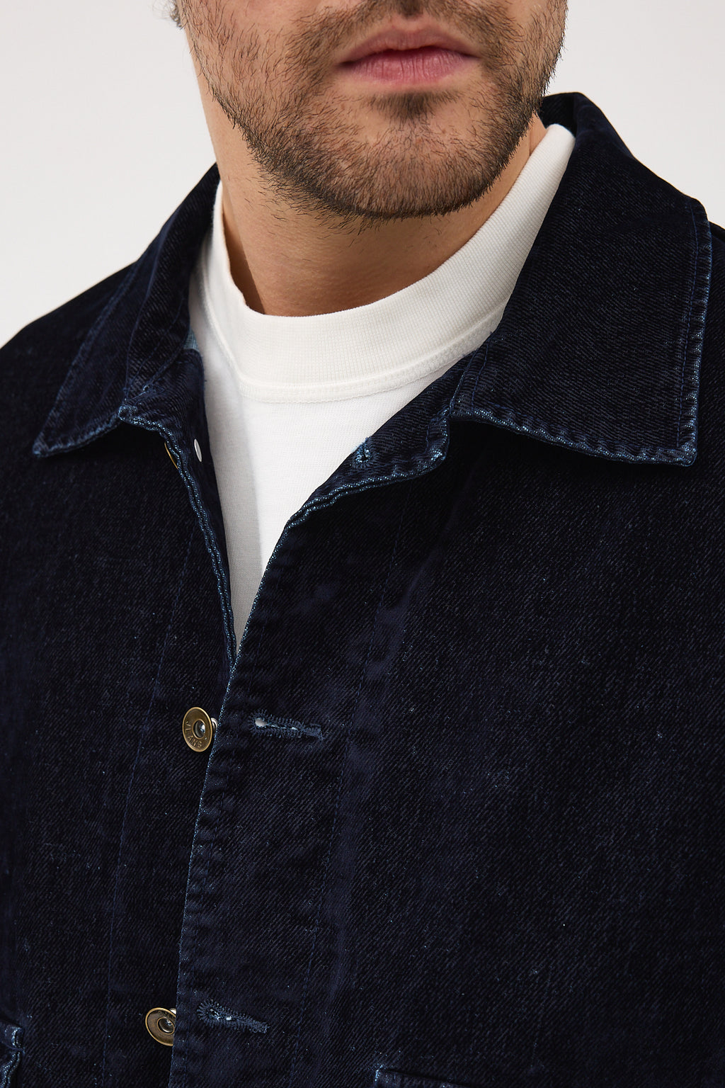 Cosplay Denim Flok Trucker Ceket