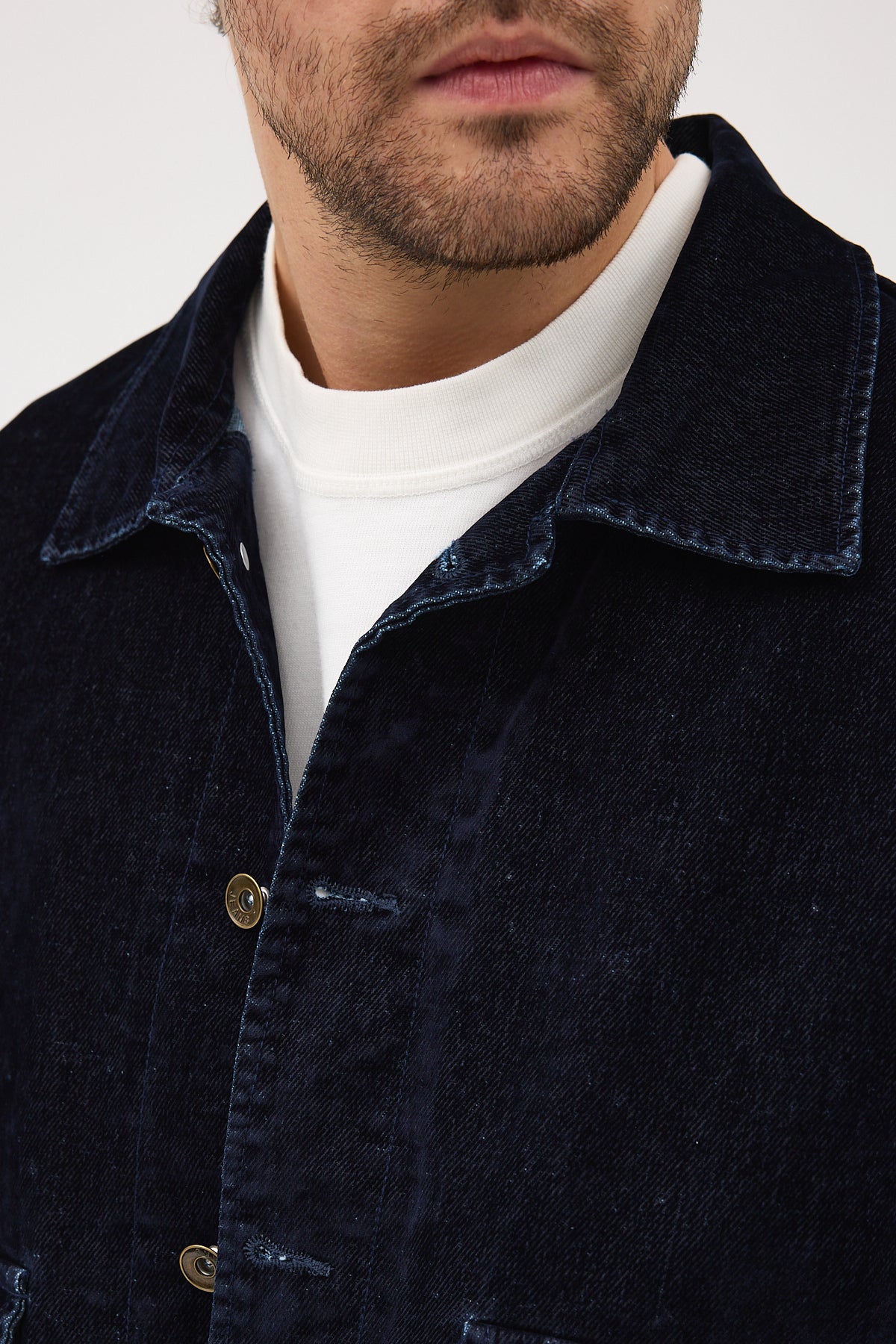 Cosplay Denim Flok Trucker Ceket