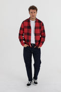 Cosplay Erkek Slim Fit %100 Pamuk Kareli Damalı Cepsiz Uzun Kollu Gömlek Cosplay