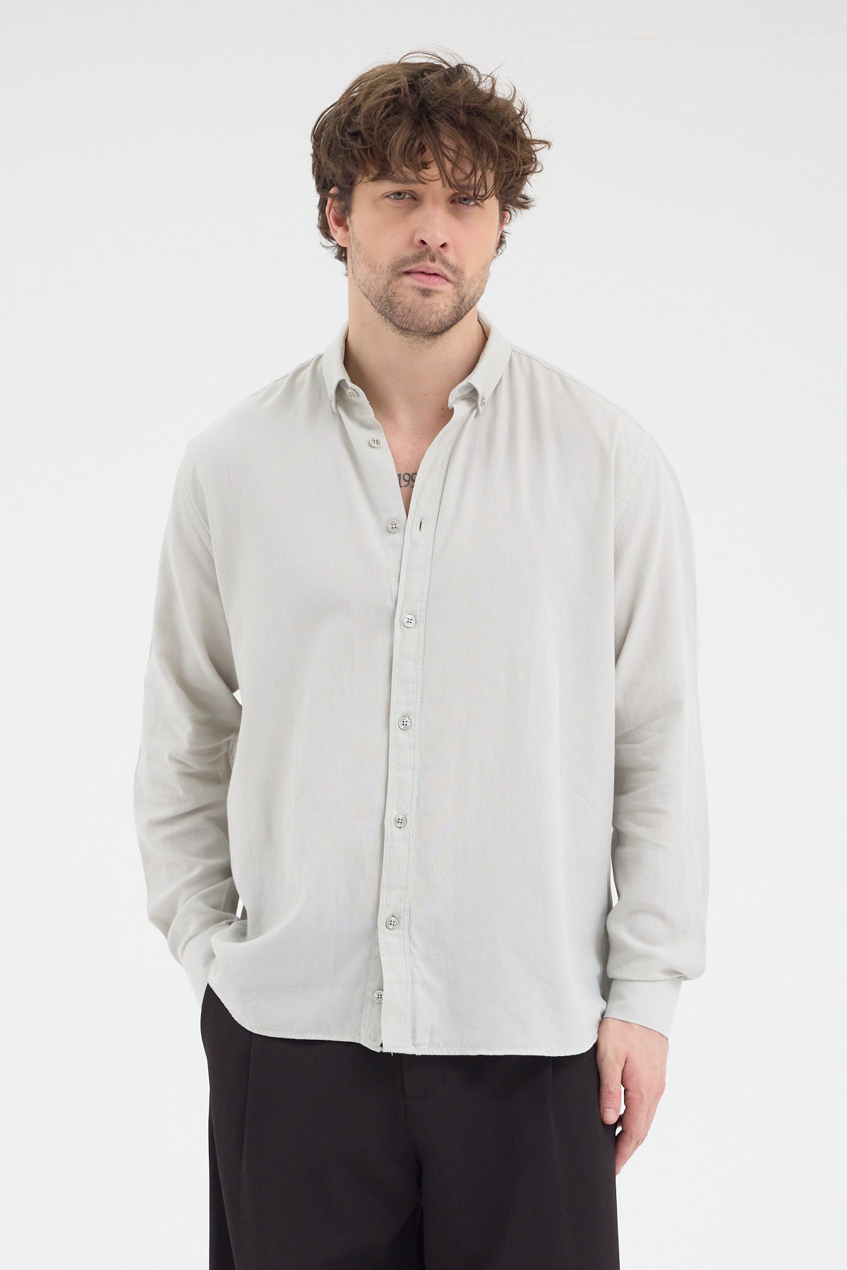 OKSFORD DÜZ U.K. GÖMLEK Cosplay