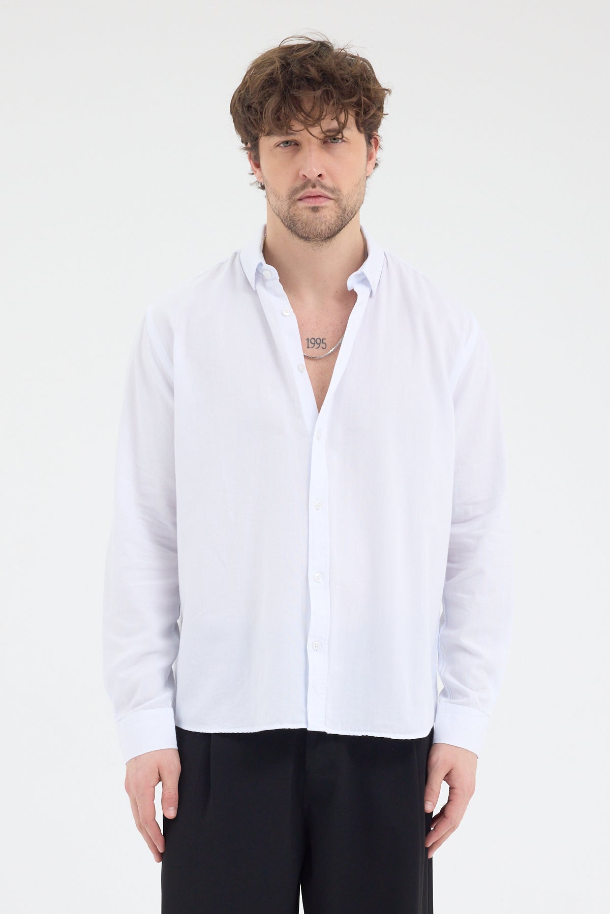 OKSFORD DÜZ U.K. GÖMLEK Cosplay