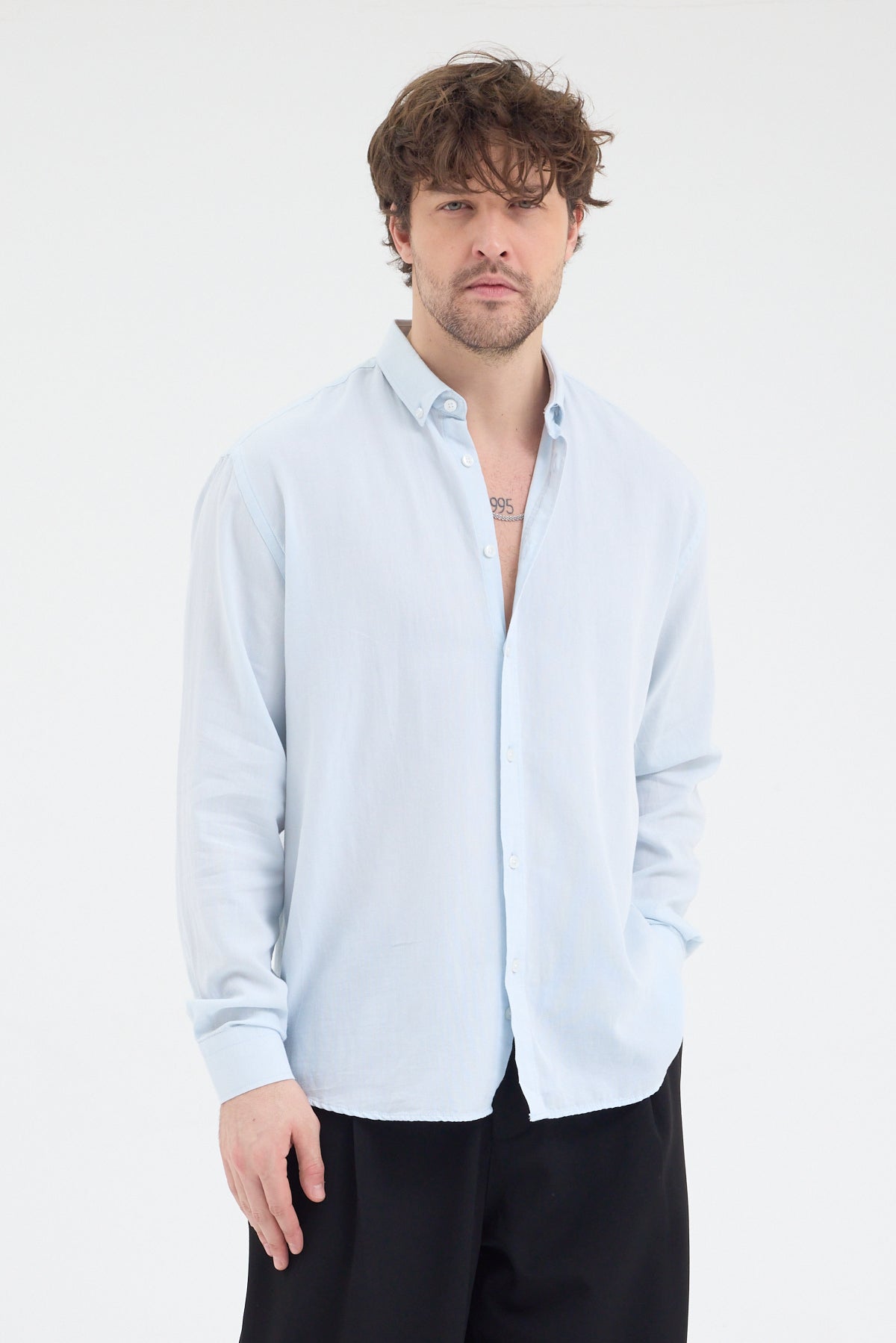 OKSFORD DÜZ U.K. GÖMLEK Cosplay