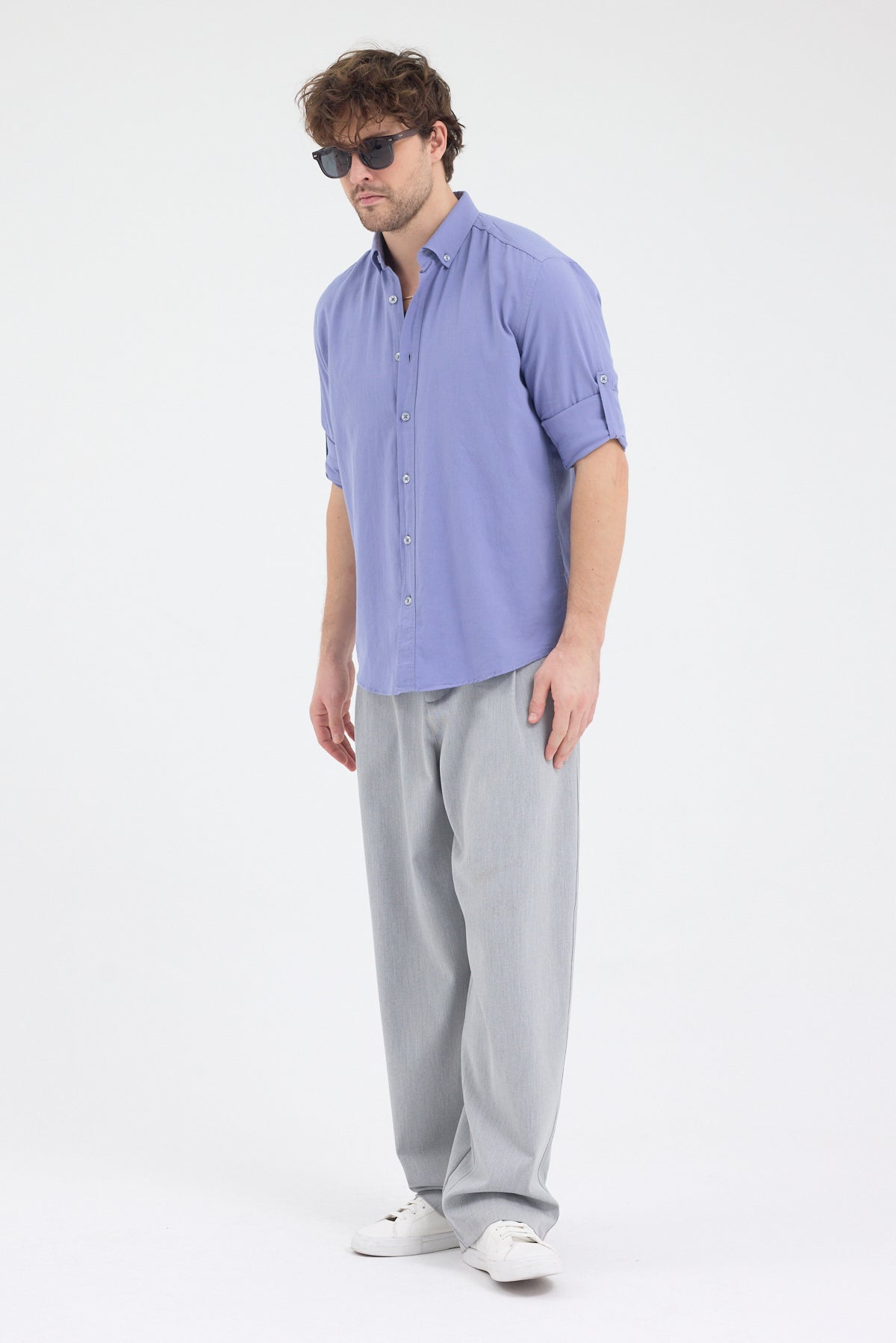 OKSFORD DÜZ U.K. GÖMLEK Cosplay