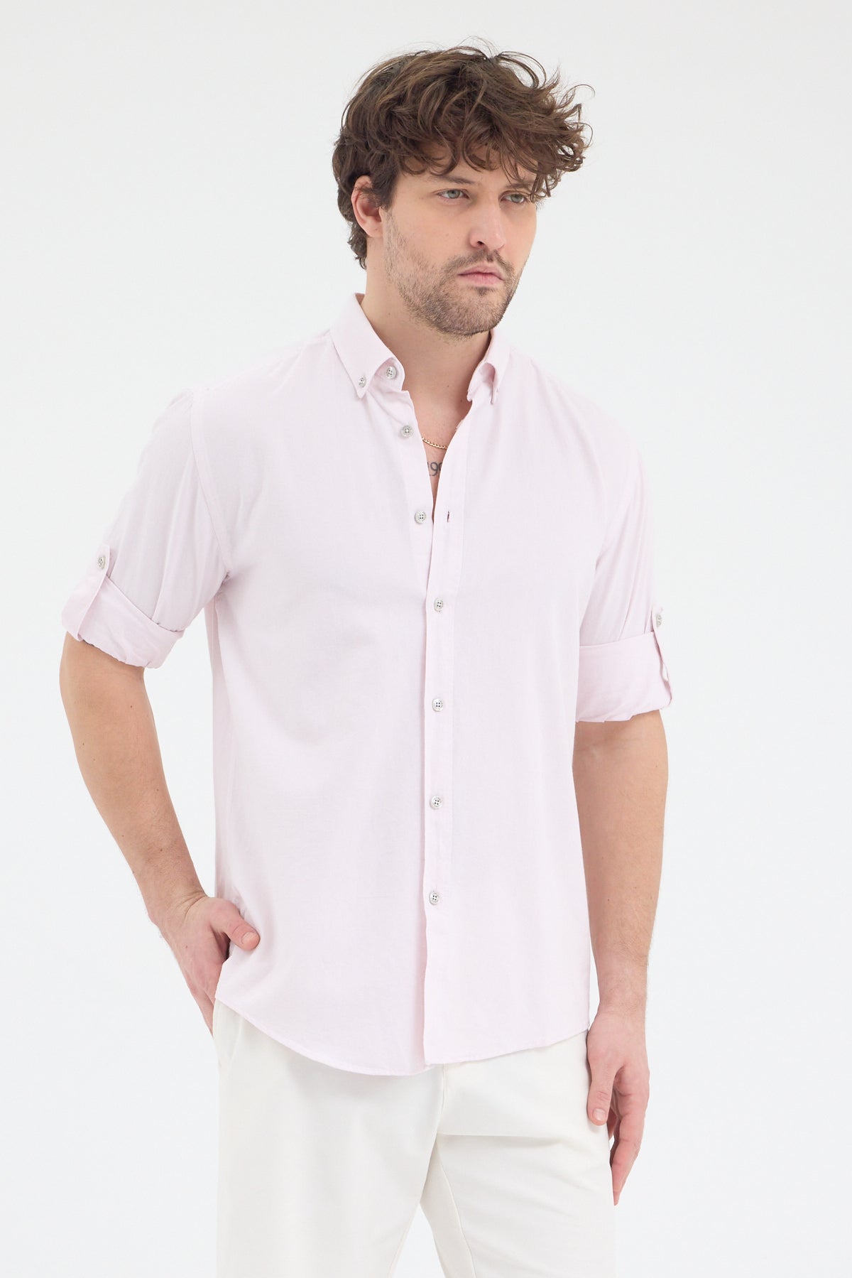 OKSFORD DÜZ U.K. GÖMLEK Cosplay