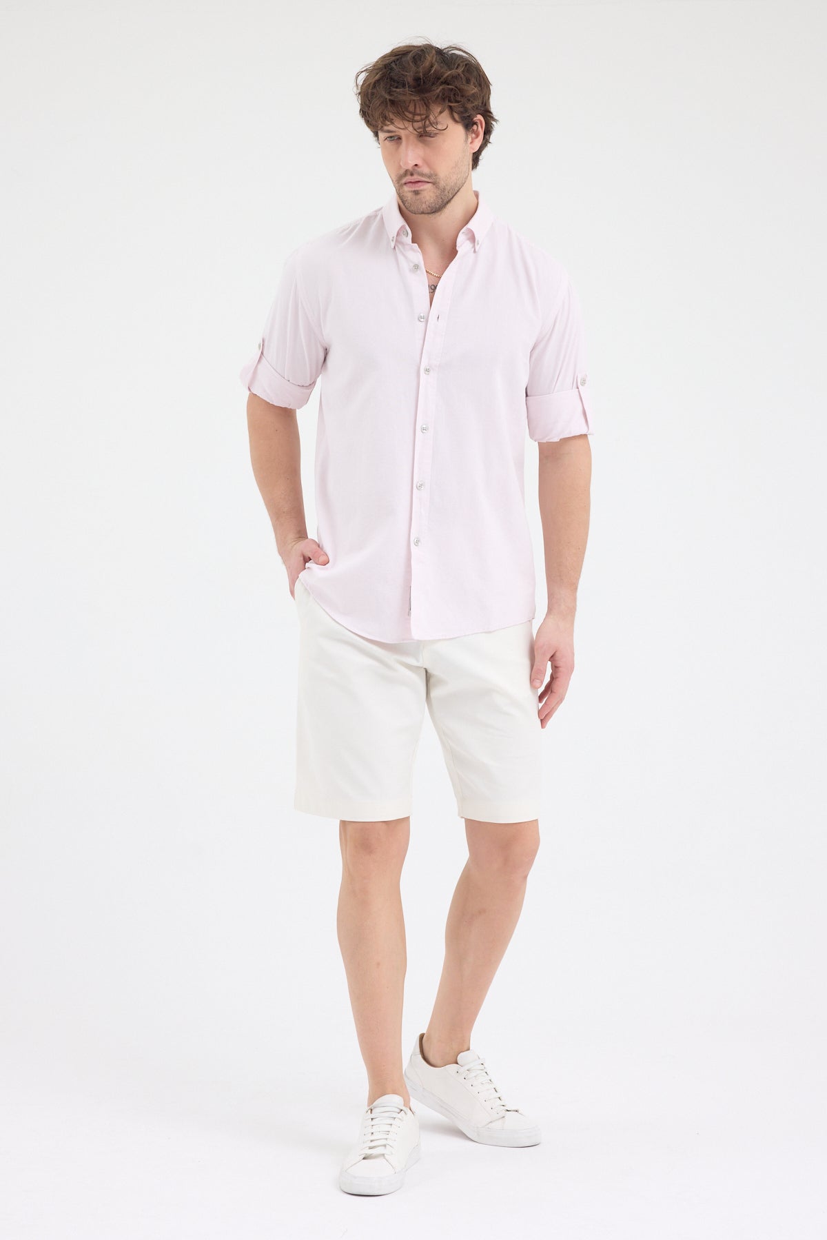 OKSFORD DÜZ U.K. GÖMLEK Cosplay