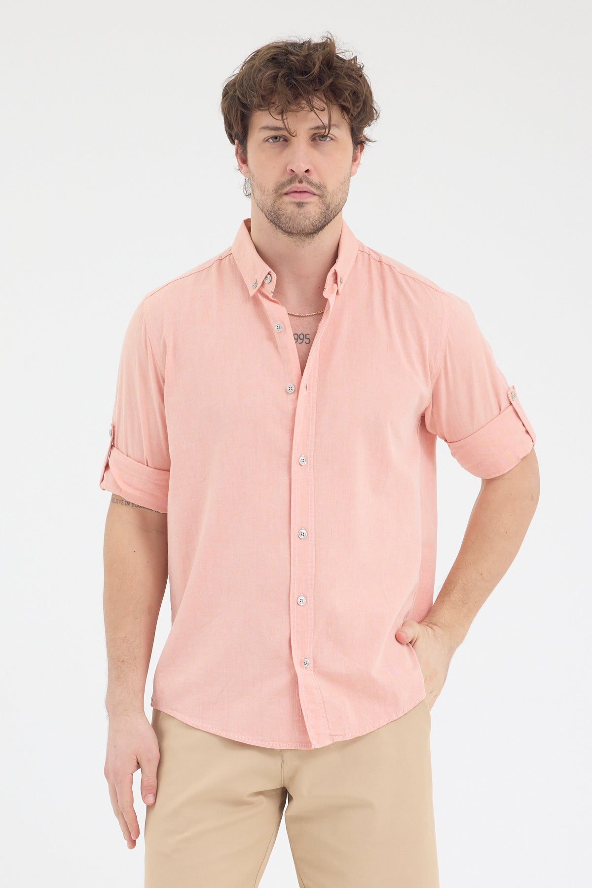 OKSFORD DÜZ U.K. GÖMLEK Cosplay