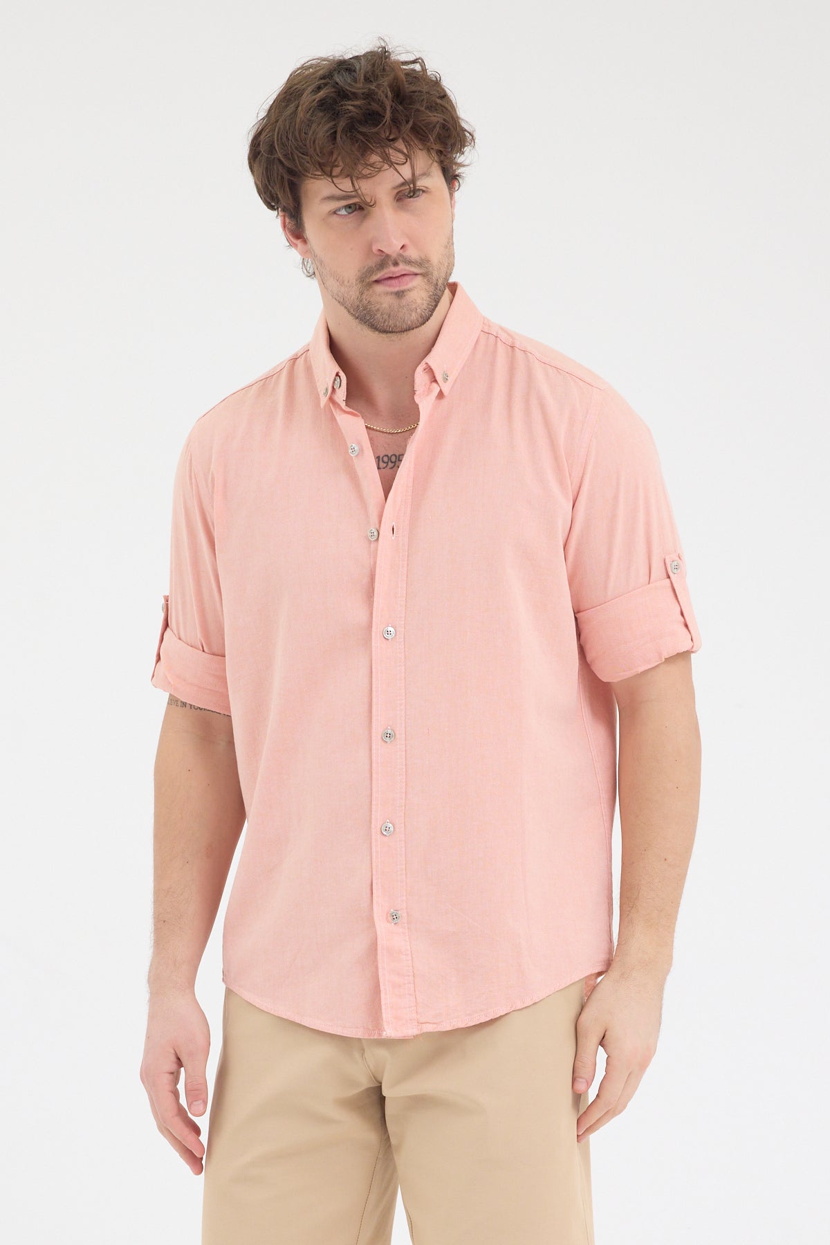 OKSFORD DÜZ U.K. GÖMLEK Cosplay