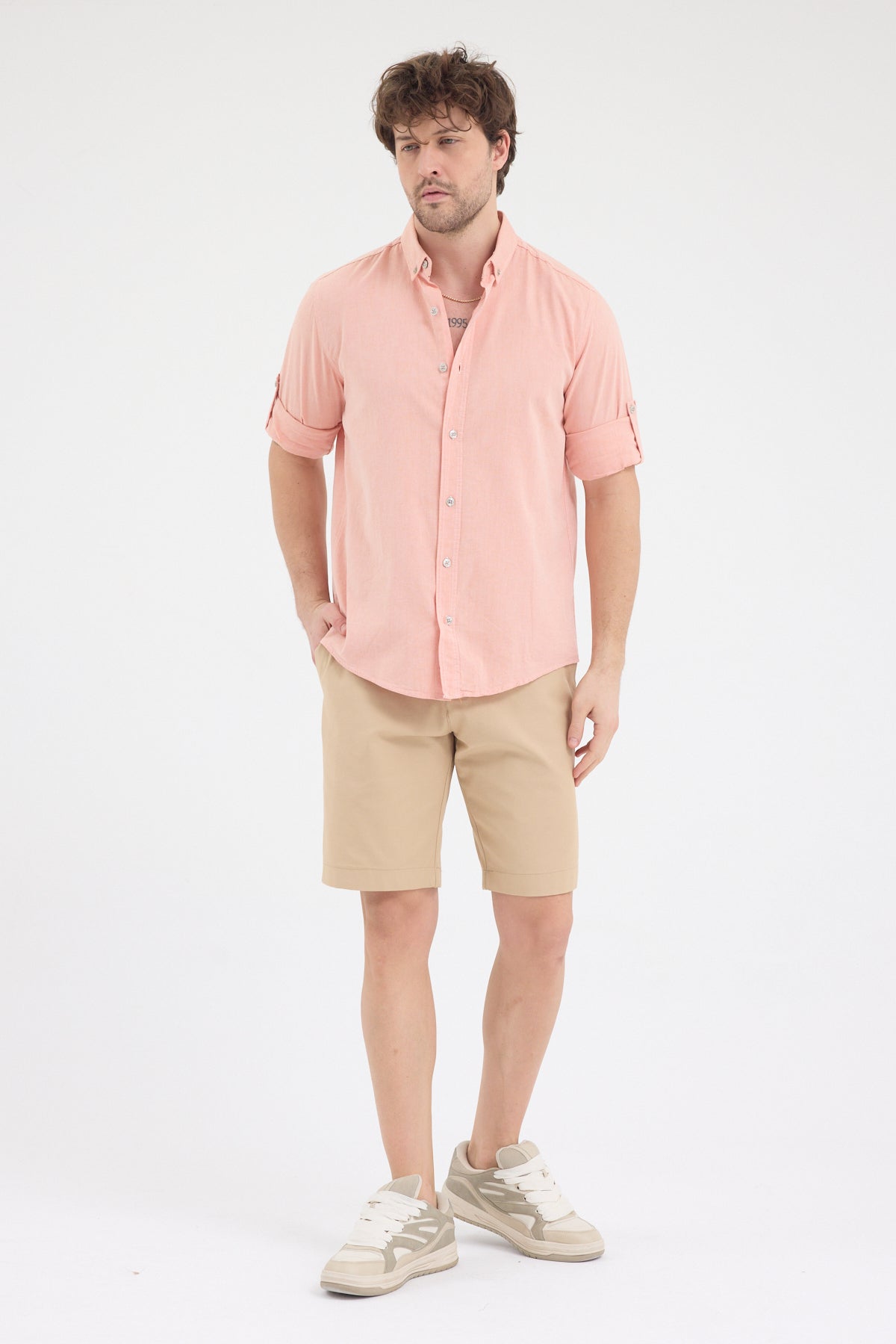 OKSFORD DÜZ U.K. GÖMLEK Cosplay