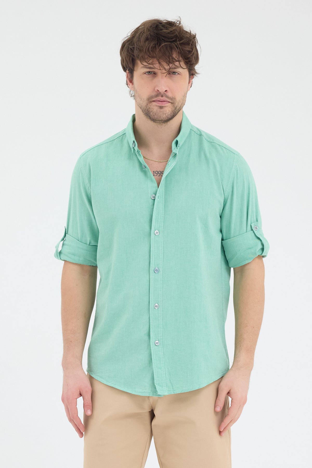 OKSFORD DÜZ U.K. GÖMLEK Cosplay