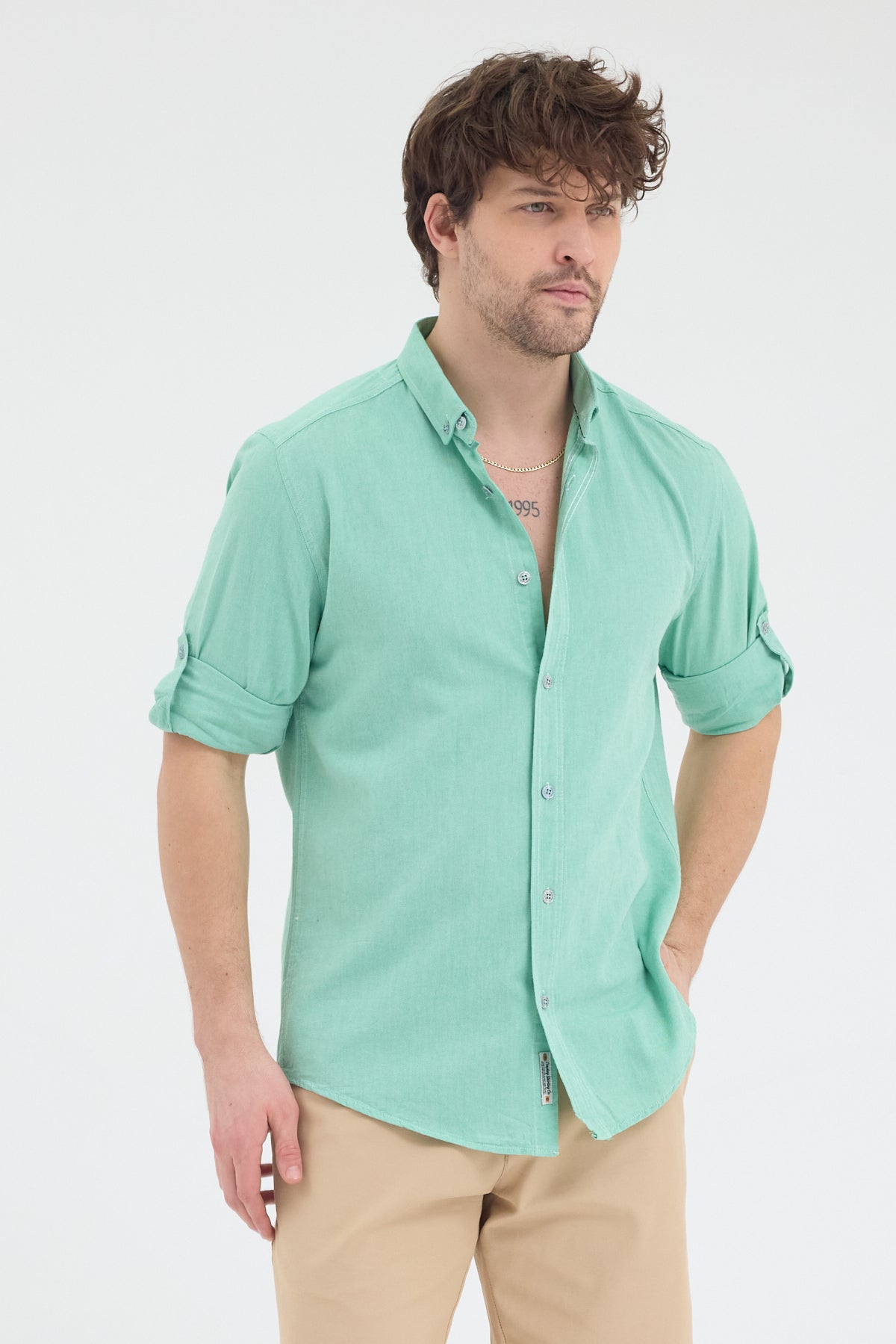 OKSFORD DÜZ U.K. GÖMLEK Cosplay