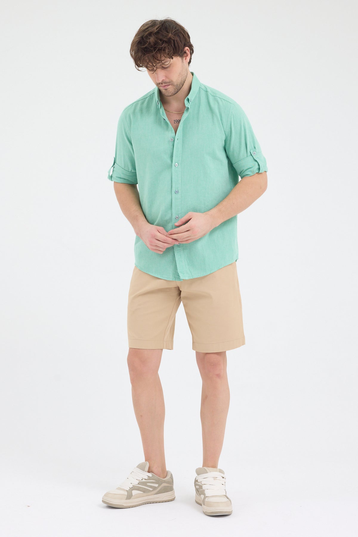 OKSFORD DÜZ U.K. GÖMLEK Cosplay