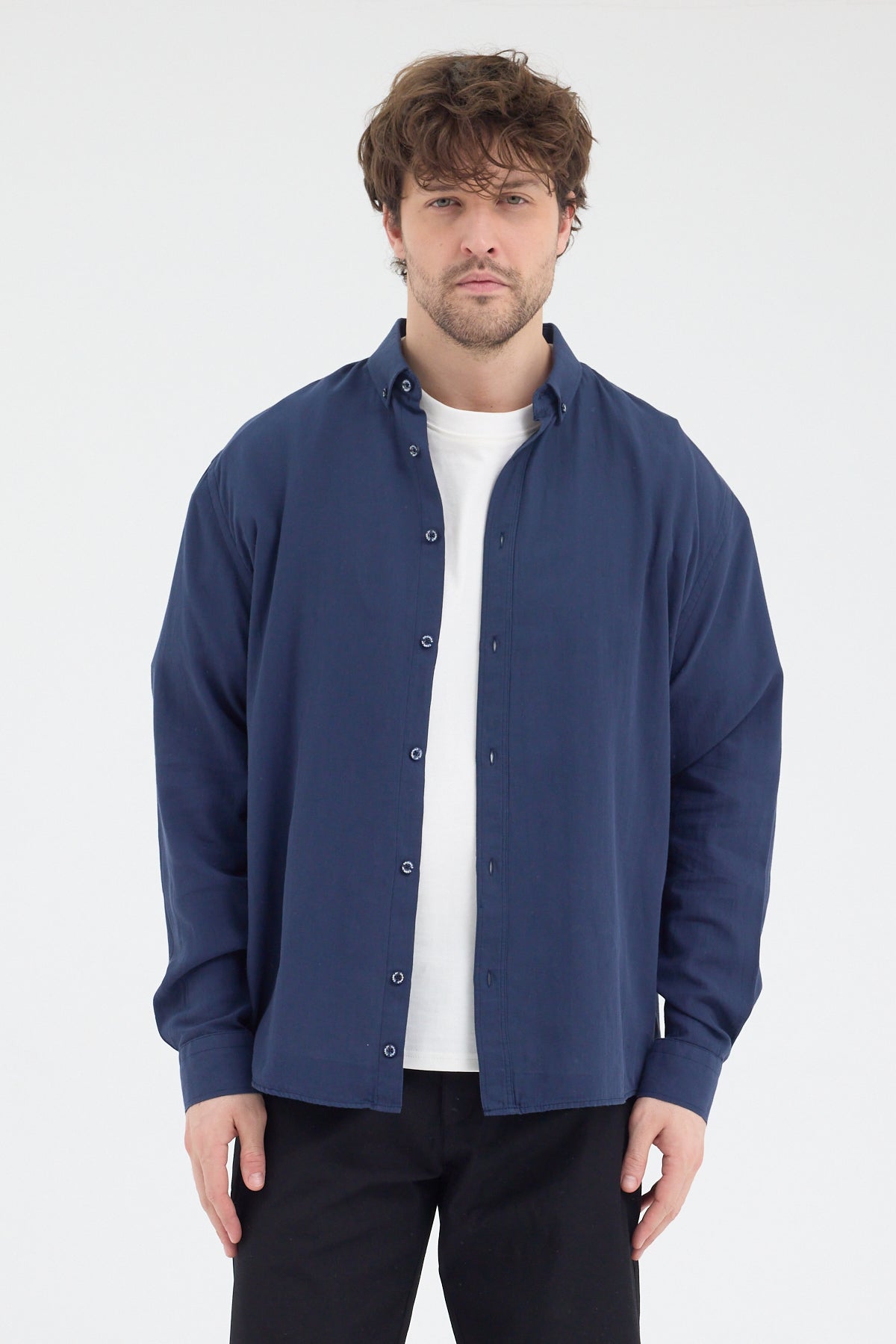 OKSFORD DÜZ U.K. GÖMLEK Cosplay