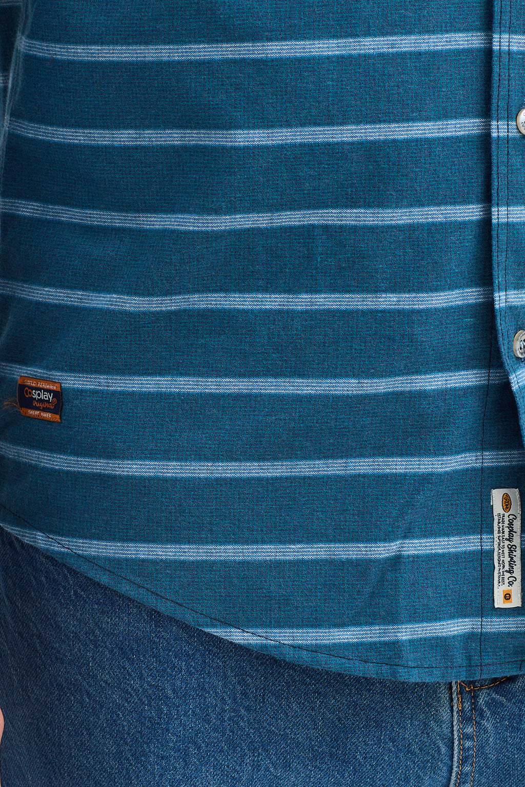 Kaşmir Karışımlı Dikey Çizgili Regular Fit Uzun Kollu Erkek Gömlek