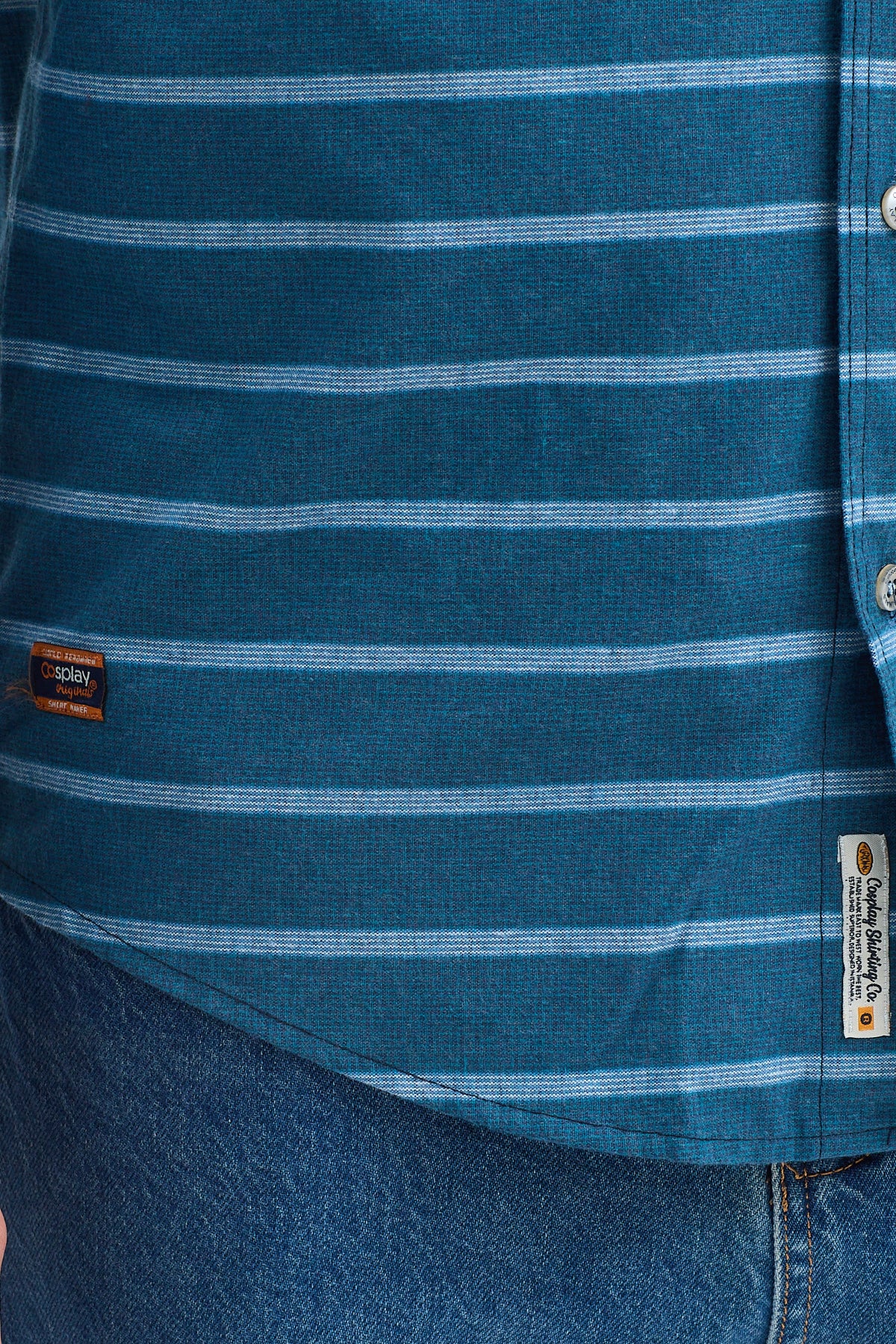 Kaşmir Karışımlı Dikey Çizgili Regular Fit Uzun Kollu Erkek Gömlek