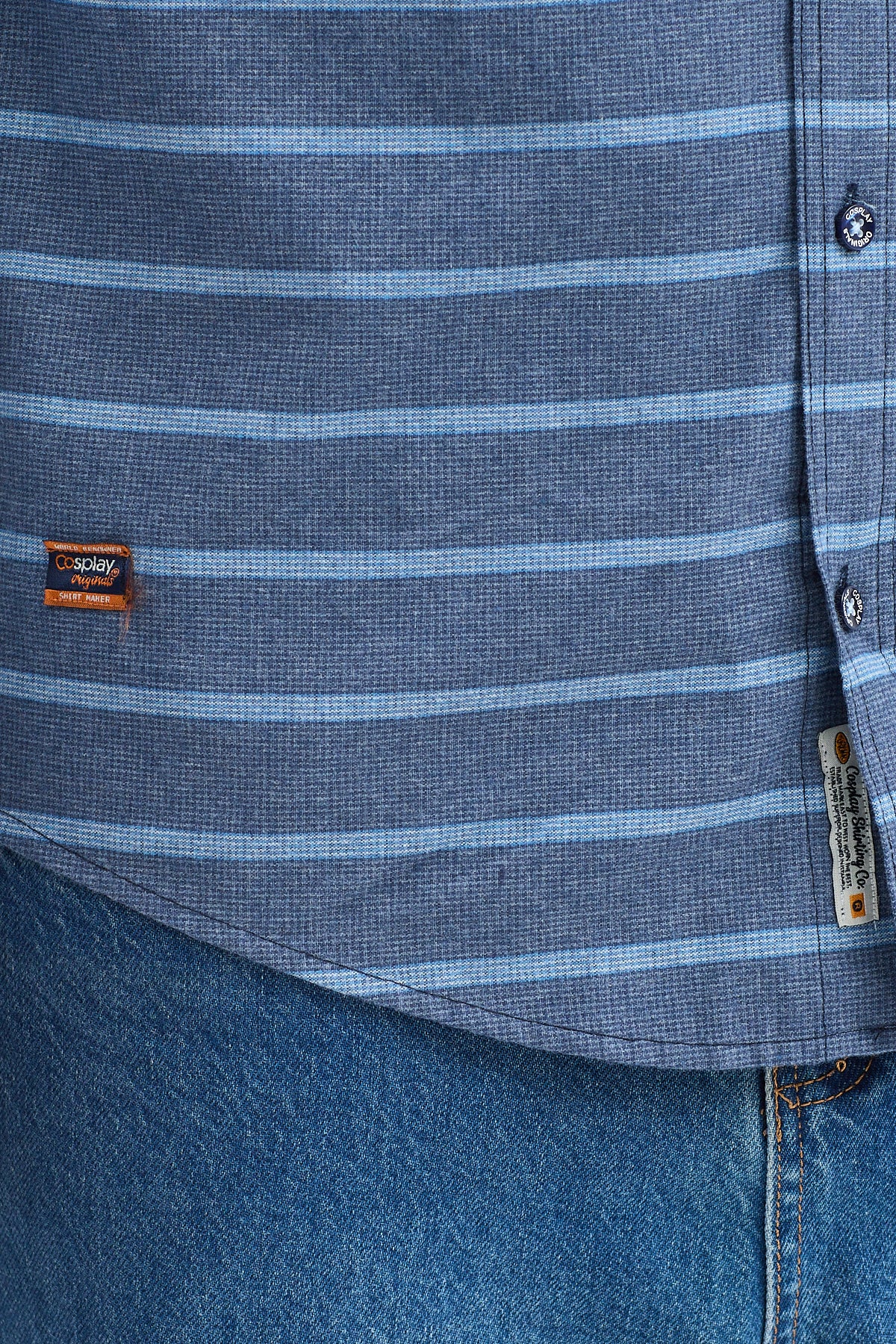 Kaşmir Karışımlı Dikey Çizgili Regular Fit Uzun Kollu Erkek Gömlek