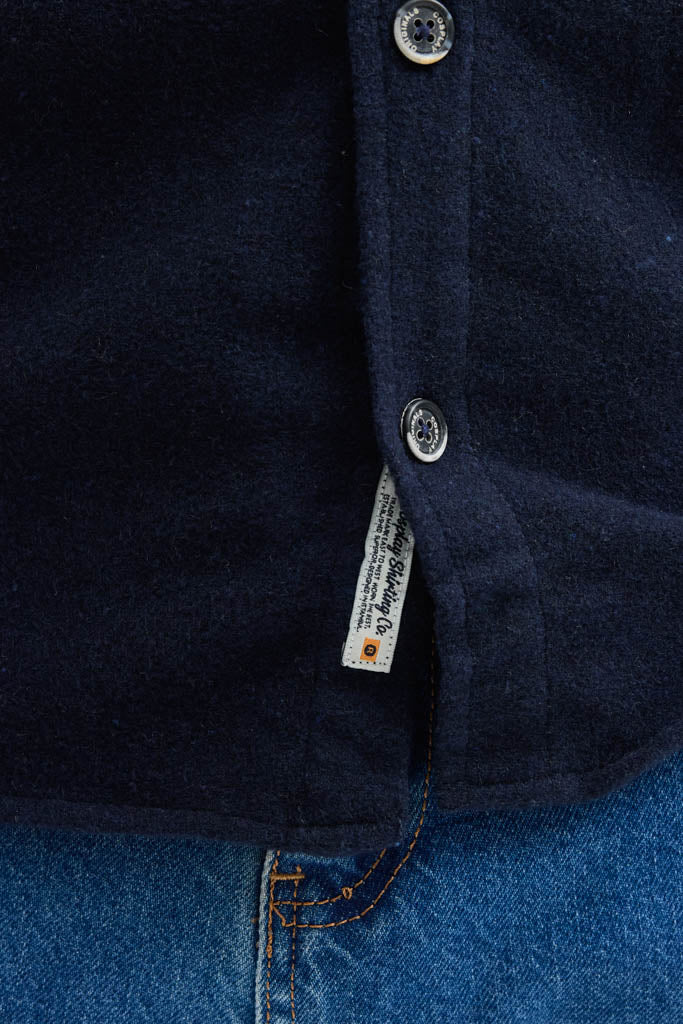 Erkek Rahat Kesim Spor Yaka Oduncu Flanel Çift Cep Kapaklı Kışlık Gömlek