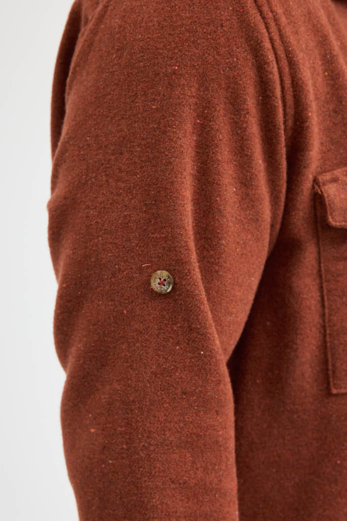 Erkek Rahat Kesim Spor Yaka Oduncu Flanel Çift Cep Kapaklı Kışlık Gömlek