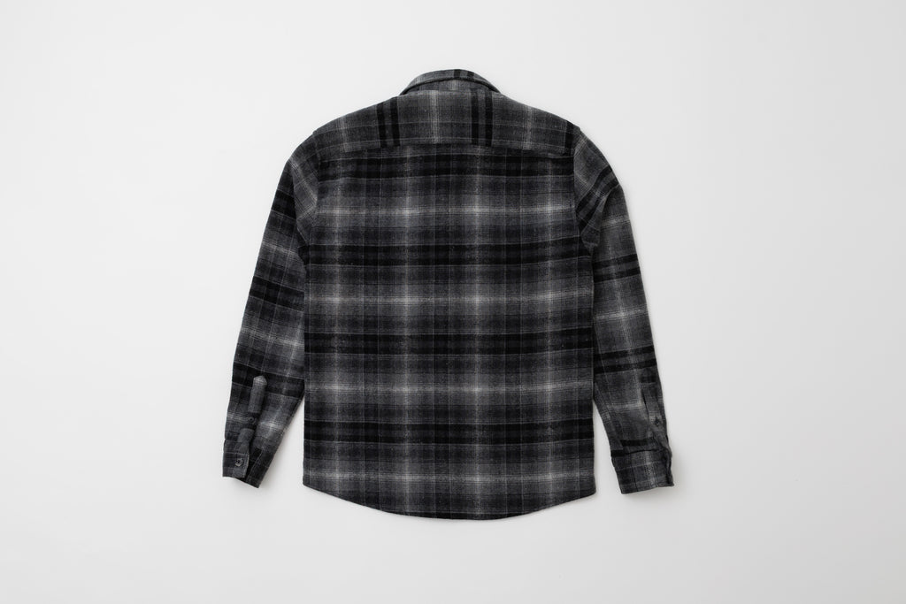 Cosplay Erkek Kalın Flanel Oduncu Kareli Gömlek Ceket Çift Kapaklı Cepli Overshirt