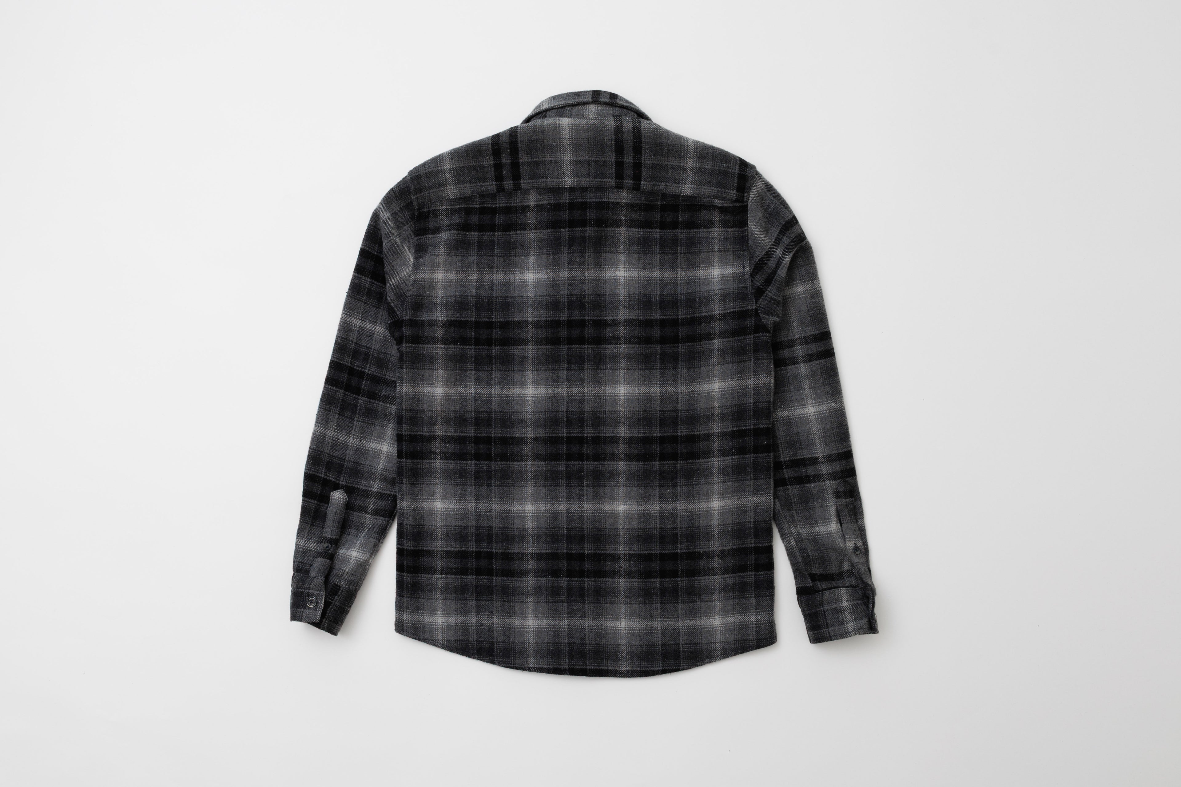 Cosplay Erkek Kalın Flanel Oduncu Kareli Gömlek Ceket Çift Kapaklı Cepli Overshirt