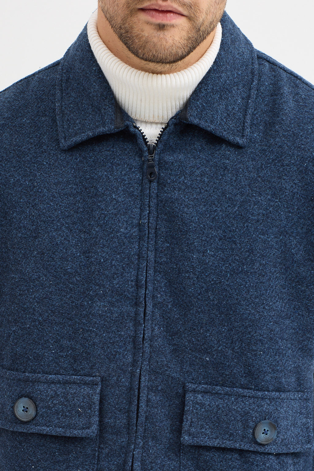 Steppe Rider Pamuklu Akrilik Moline Dokulu Regular Kalıp Çift Cepli Yelek