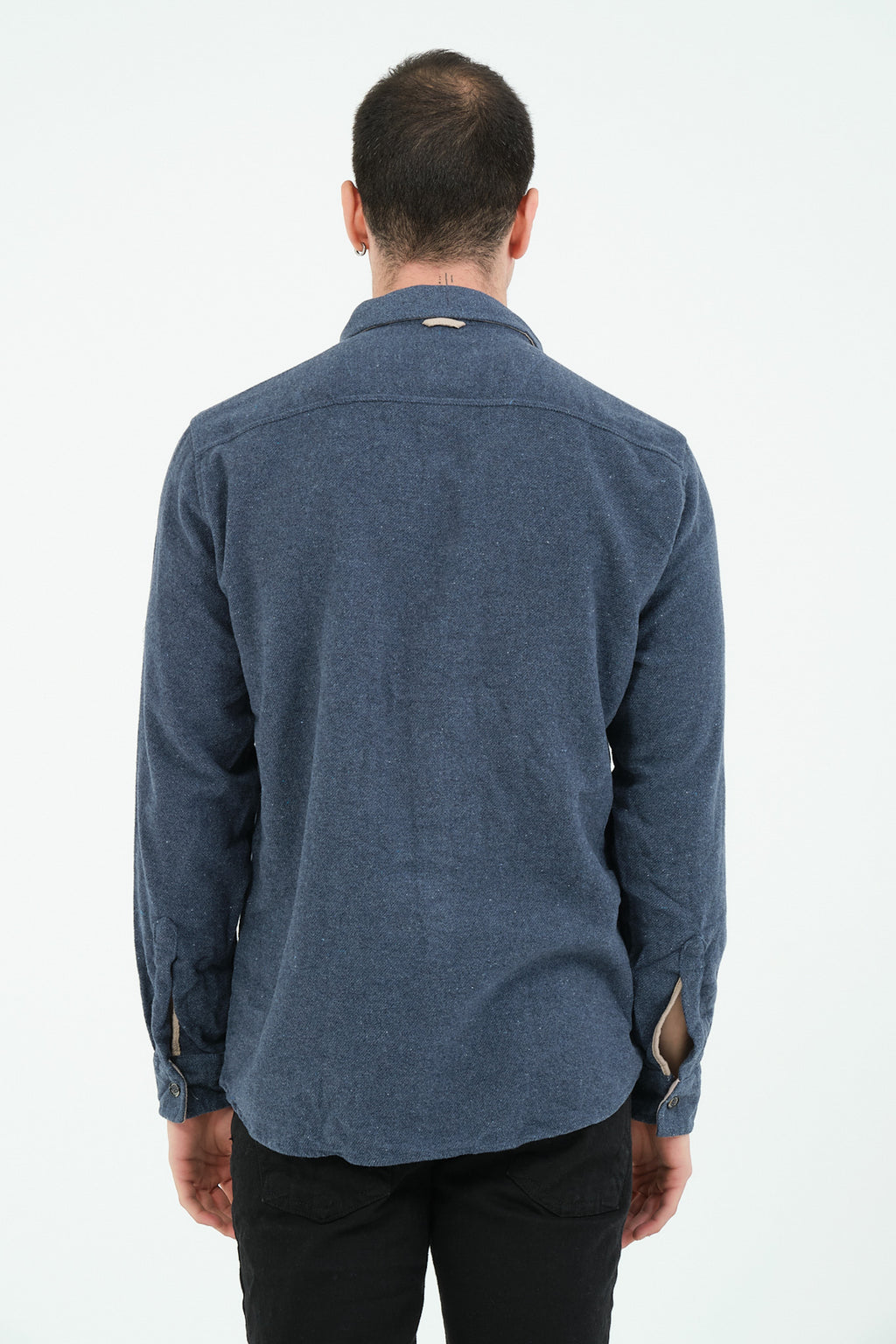 Düz Renk Flanel Oduncu Gömlek – %100 Pamuk, Regular Fit, Overshirt Kullanıma Uygun