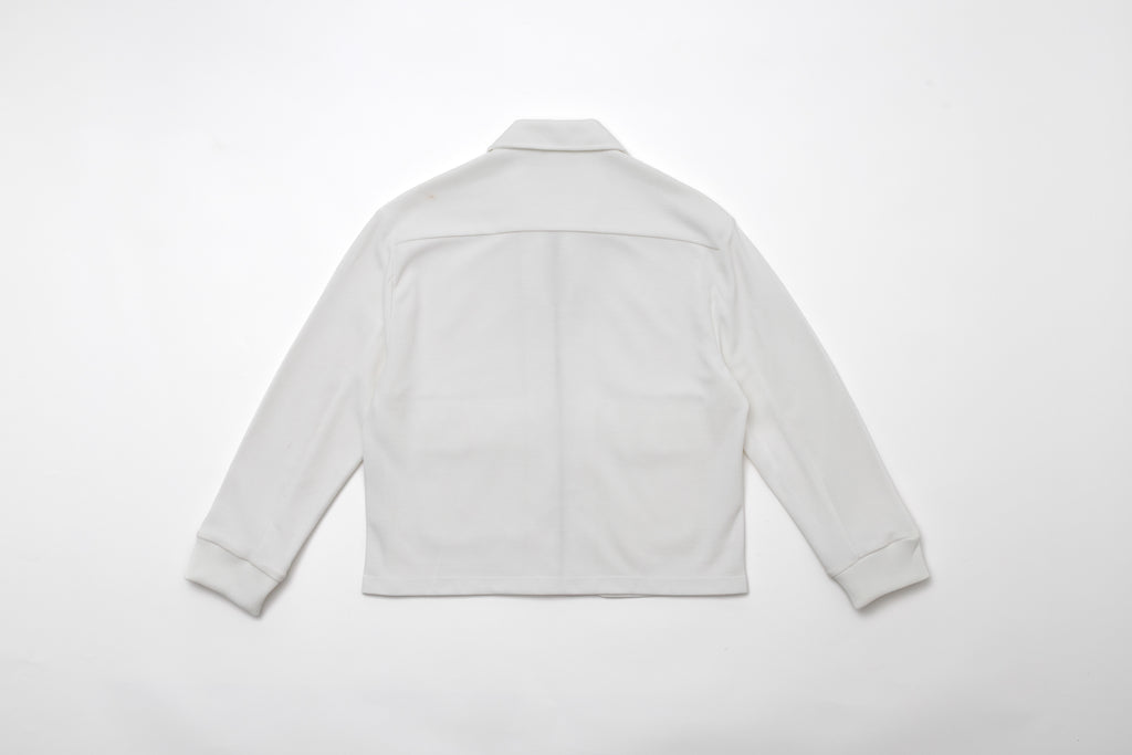 Steppe Rider Erkek Örme (Knit) Fermuarlı Çift Cep Detaylı Boxy Fit Overshirt Ceket Gömlek