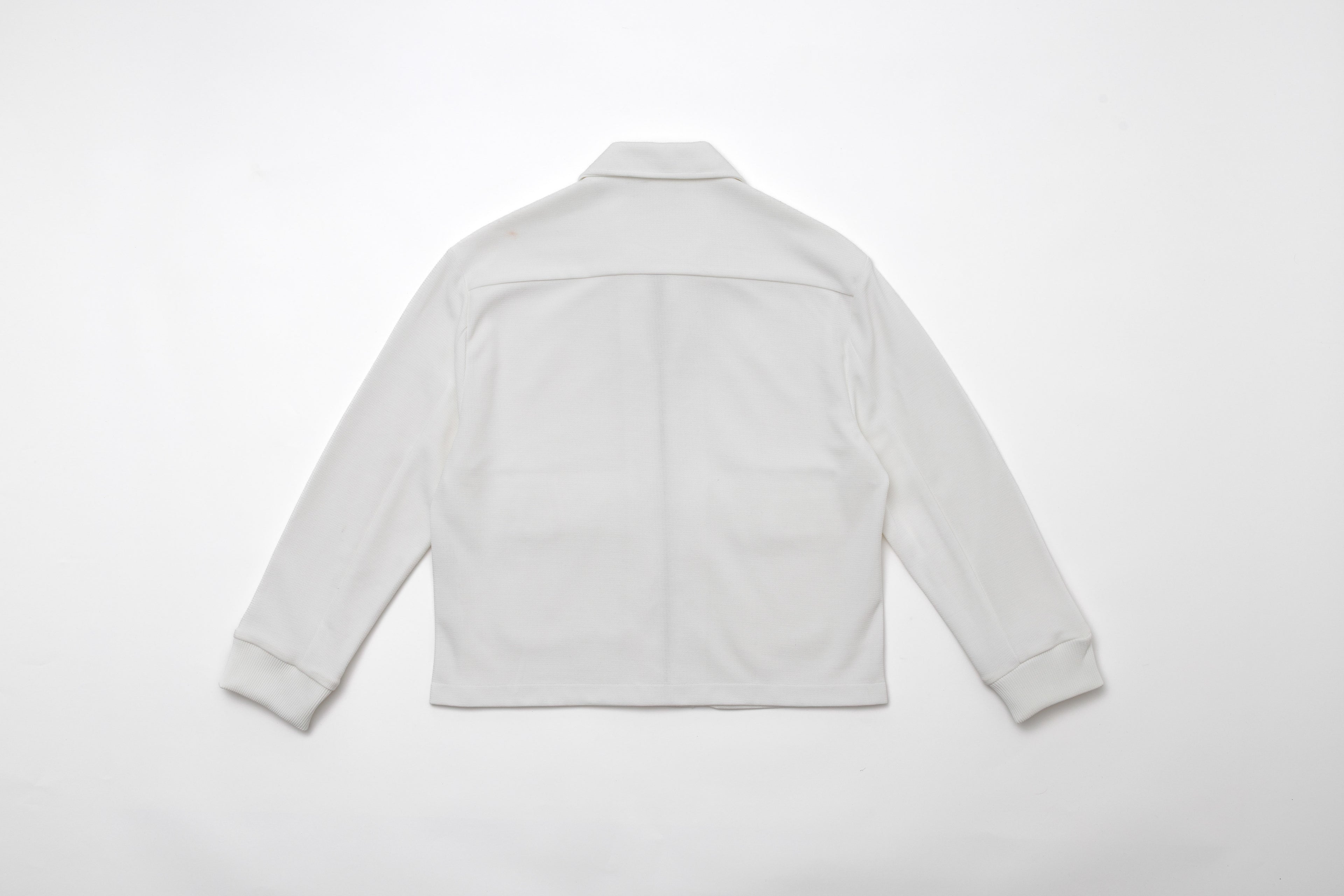 Steppe Rider Erkek Örme (Knit) Fermuarlı Çift Cep Detaylı Boxy Fit Overshirt Ceket Gömlek