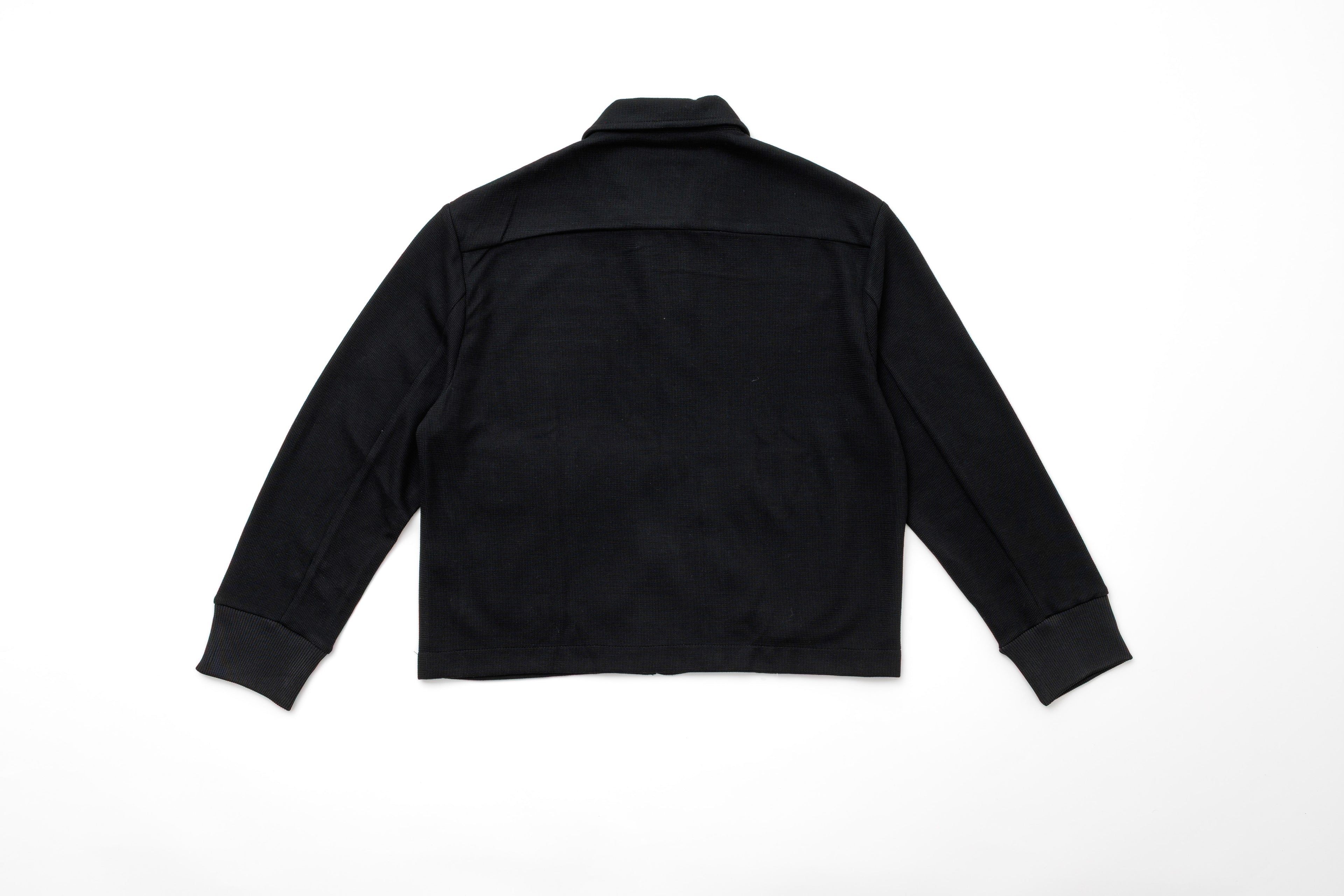 Steppe Rider Erkek Örme (Knit) Fermuarlı Çift Cep Detaylı Boxy Fit Overshirt Ceket Gömlek