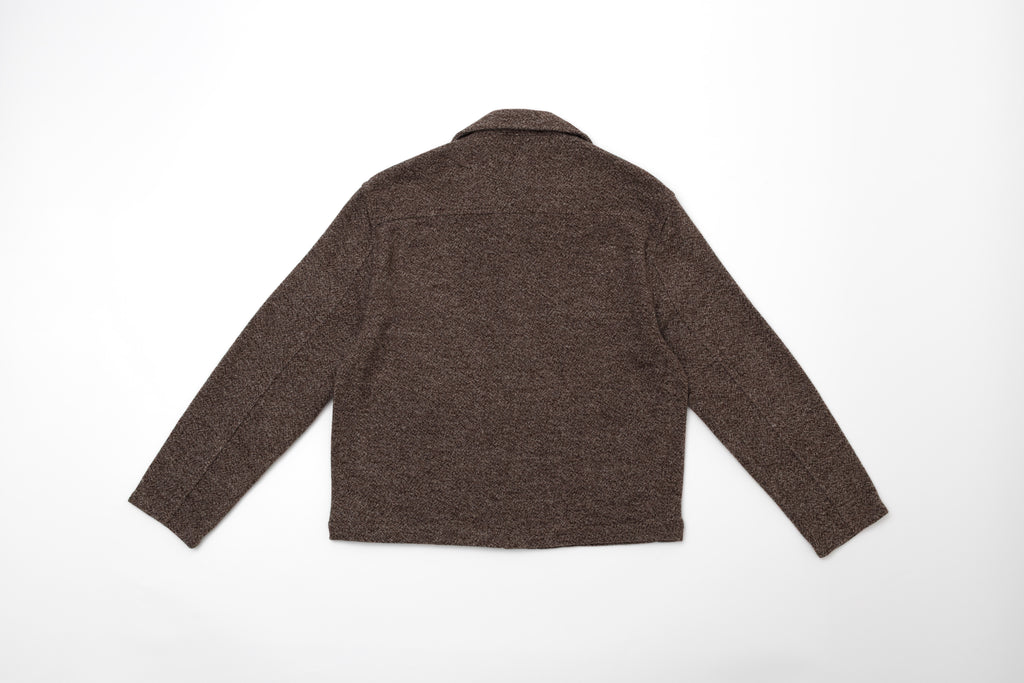 STEPPE RIDER MOLINE ZIPPER DOUBLE POCKET BOXY FIT OVERSHIRT