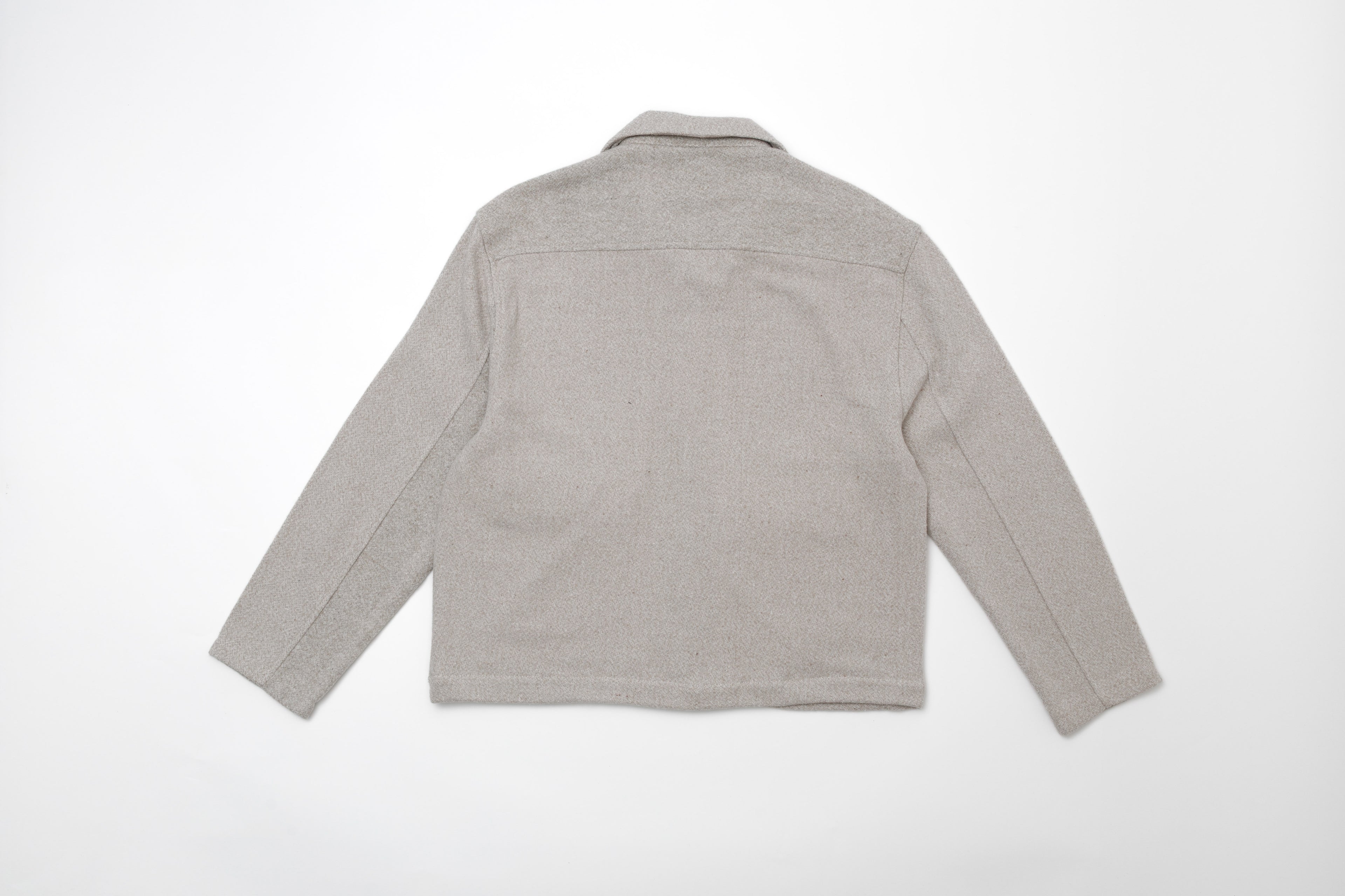 STEPPE RIDER MOLINE ZIPPER DOUBLE POCKET BOXY FIT OVERSHIRT