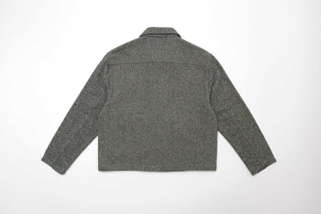 STEPPE RIDER MOLINE ZIPPER DOUBLE POCKET BOXY FIT OVERSHIRT