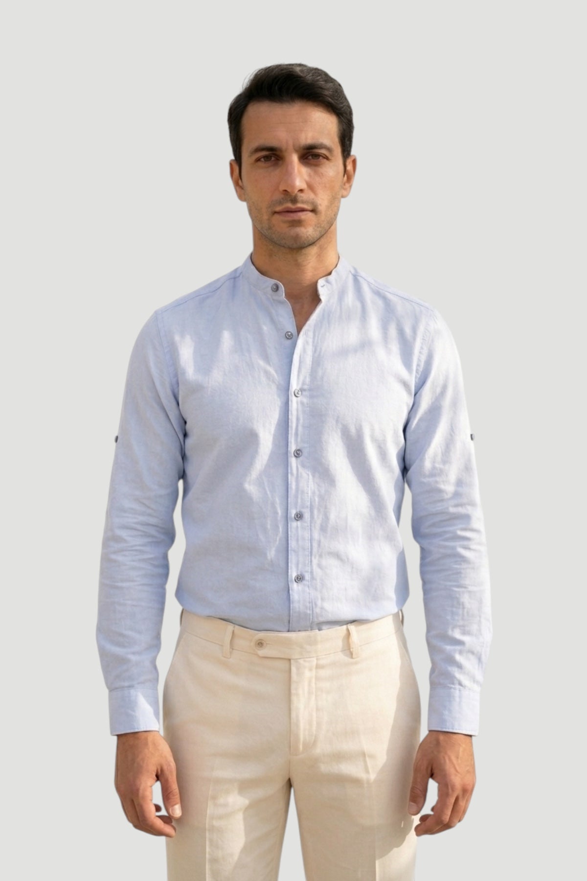 Cosplay Etamin Hakim Yaka Slim Fit Uzun Kol Gömlek